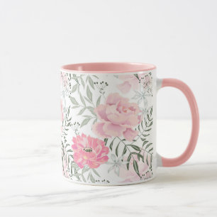 Mug Les pivoines roses