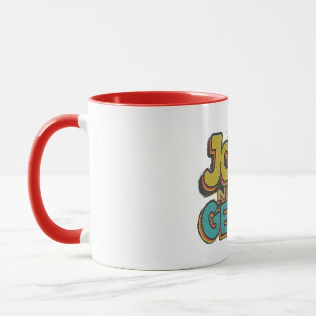 Mug Les plaisanteries ne deviennent jamais vieilles (Gauche)
