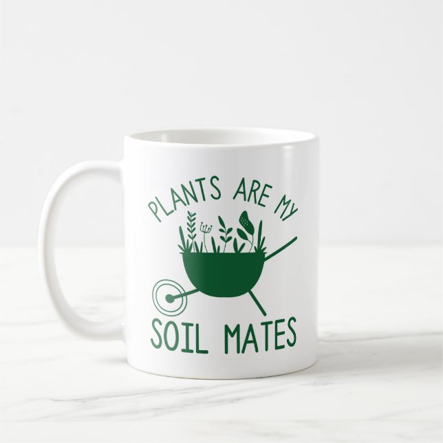 Mug Les plantes sont mes Mates de sol (Gauche)