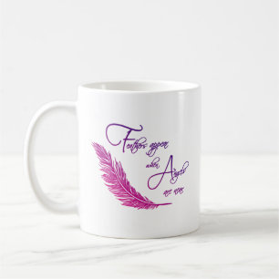 Mug Les Plumes Apparaissent Lorsque Les Anges Sont Pr
