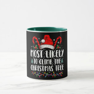Mug Les Plus Susceptibles D'Grimper À L'Arbre De Noël