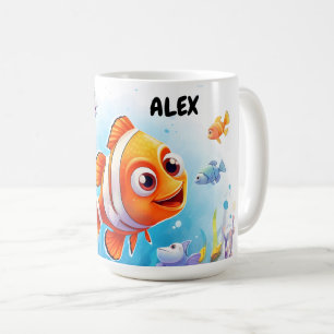 MUG LES POISSONS COLORÉS