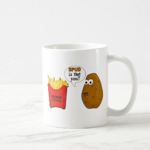 Mug Les pommes frites de pomme de terre sont que vous