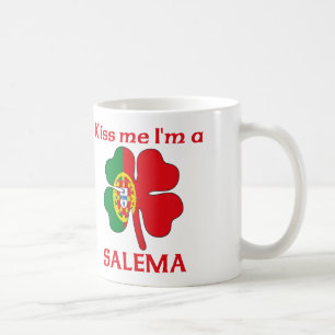 Mug Les Portugais personnalisés m'embrassent que je