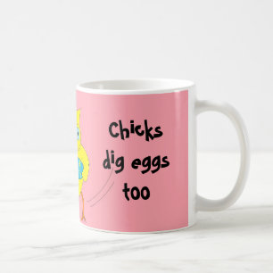 Mug Les poussins adorent les œufs aussi