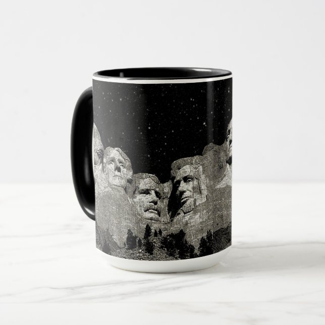 Mug Les présidents américains Mount Rushmore, (Devant gauche)