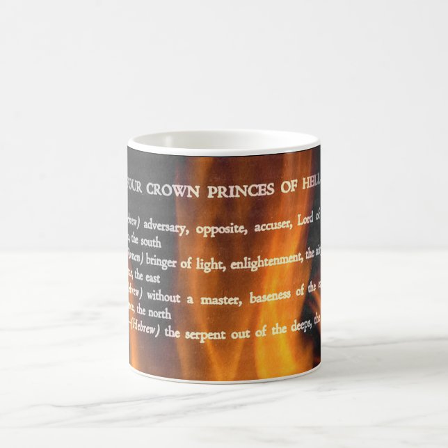 Mug Les princes de Quatre-Couronne de l'enfer (Centre)