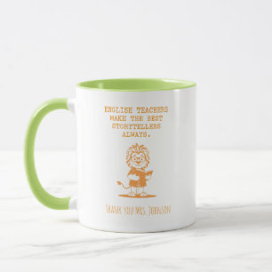 Mug Les professeurs d'anglais meilleurs conteurs litté