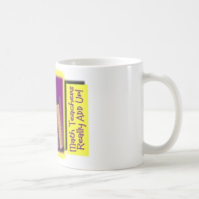 Mug Les professeurs de maths AJOUTENT vraiment (Droite)
