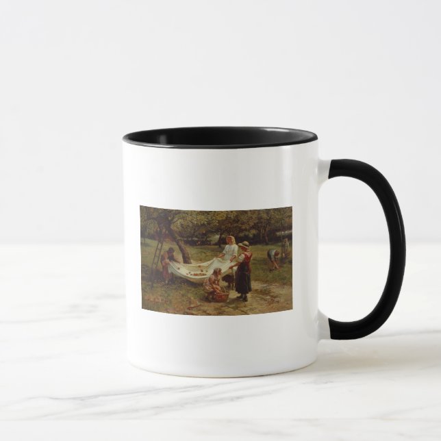 Mug Les ramasseurs d'Apple, 1880 (Droite)