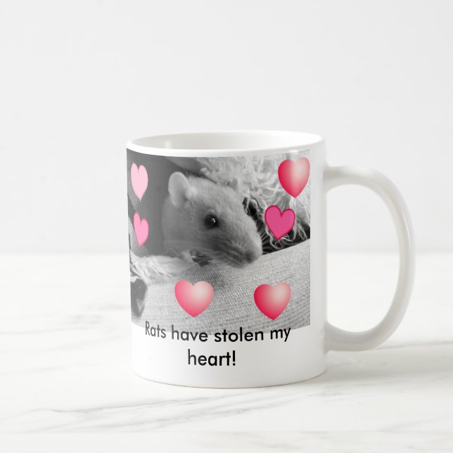 Mug Les rats ont volé mon coeur ! (Droite)