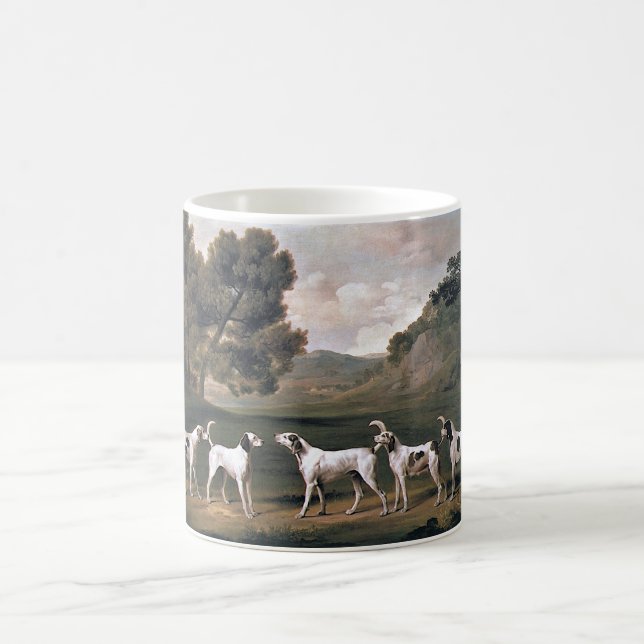 Mug Les reins dans un paysage rural (par George Stubbs (Centre)