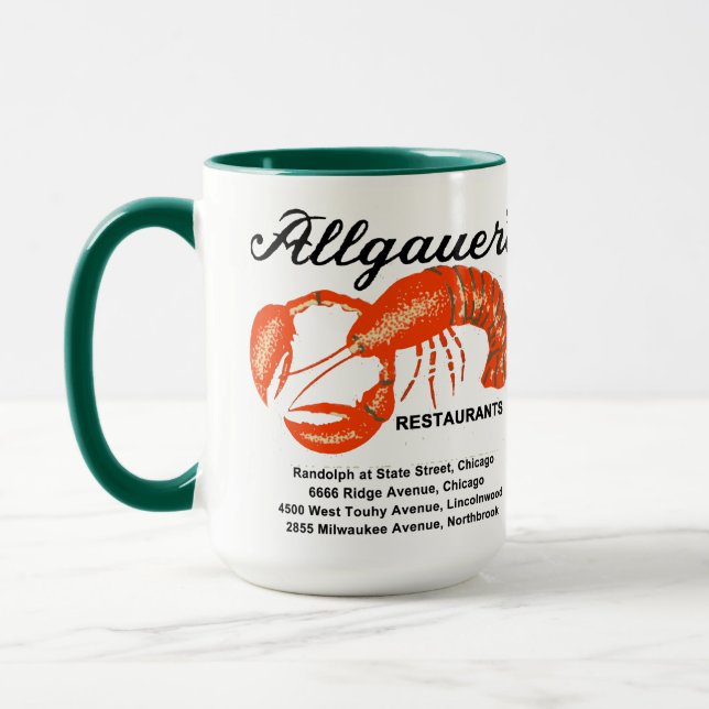 Mug Les restaurants Allgauer en Illinois (Gauche)