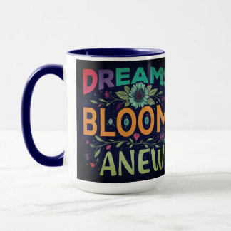 Mug Les rêves commencent une nouvelle musique