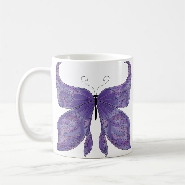 Mug Les rêves de papillons (Gauche)