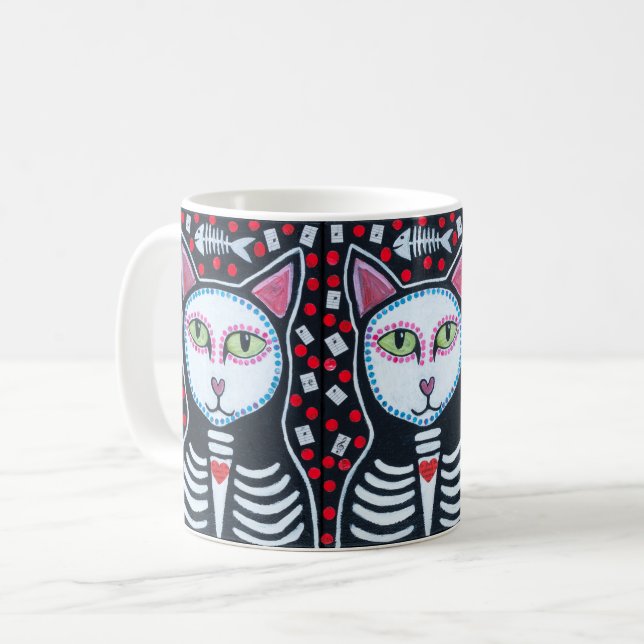 Mug Les rêves de poissons musicaux (Devant gauche)