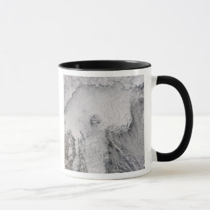 Mug Les rues glacées et nuageuses dans la mer d'Okhots