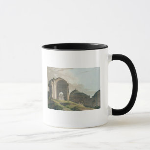 Mug Les ruines du palais à Madurai, 1798