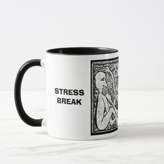 Mug Les ruptures de stress ne perturbent pas (Gauche)