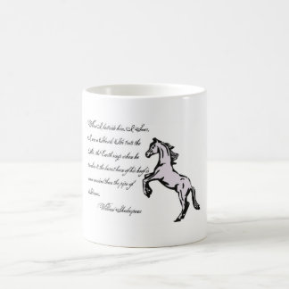 Mug Les sabots à cornes les plus bas, cheval cite la