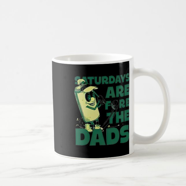Mug Les Samedi Sont Rapprochés Du Dads Golf (Droite)