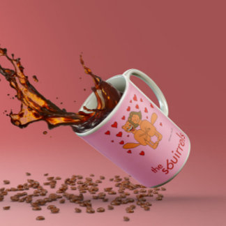 Mug Les Sbuirrels Ed et Mary Valentine