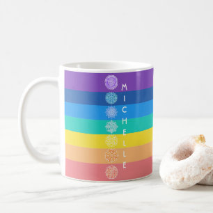 Mug Les sept Mandalas de Chakras Rainbow
