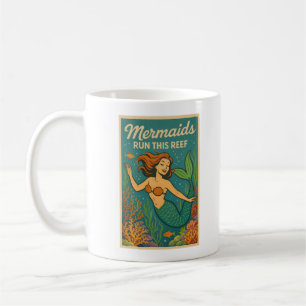 Mug Les sirènes gèrent ce récif Poisson corallien ré