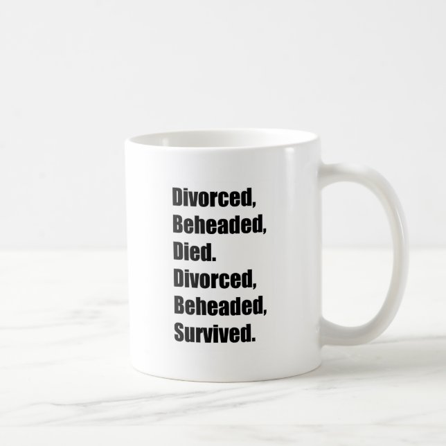 Mug Les six épouses de Henry VIII (Droite)