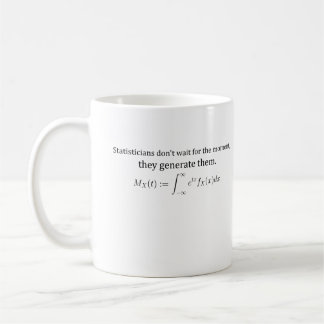 Mug Les statisticiens n'attendent pas