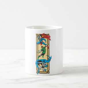 Mug Les superhéros en action