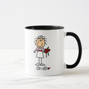 Mug Les T-shirts et les cadeaux de jeune mariée