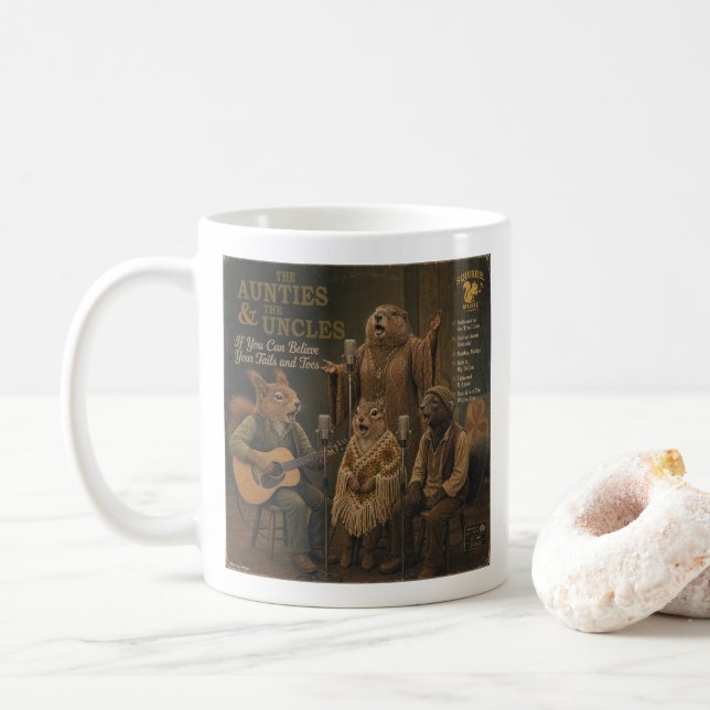 Mug Les Tantes et les Oncles : une parodie (Avec donut)
