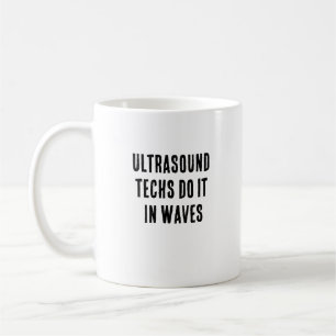 Mug Les techs ultrasoniques le font par vagues