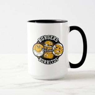 Mug Les titans de l'adolescence vont ! hamburgers de