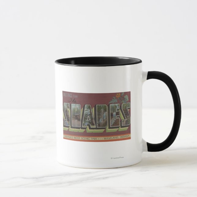 Mug Les tons - Grandes Scènes de lettres (Droite)