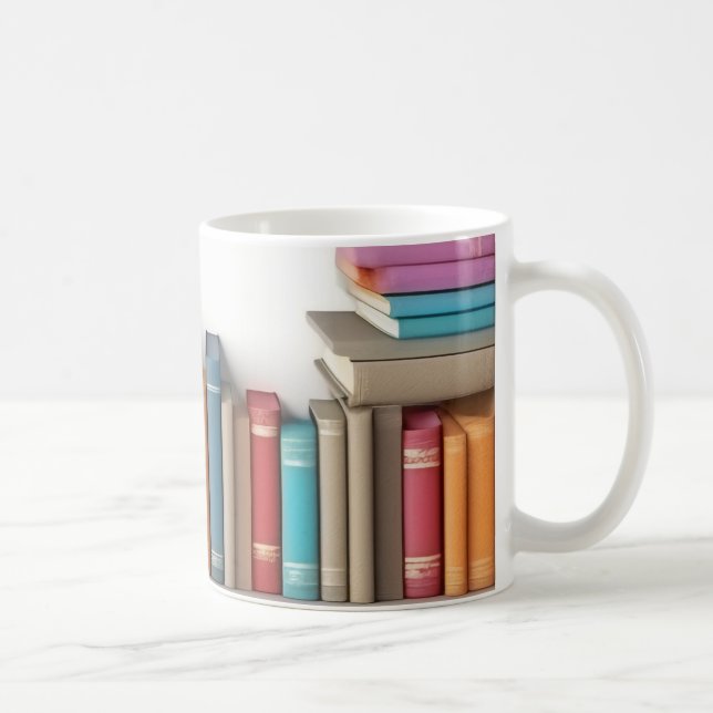 Mug "Les trésors de la bibliothèque : un paradis pour  (Droite)