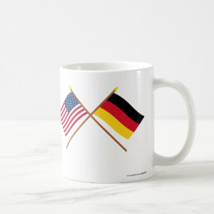 Mug Les USA et drapeaux croisés parAllemagne