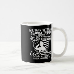 Mug Les vétérans militaires contre l'élection de Trump