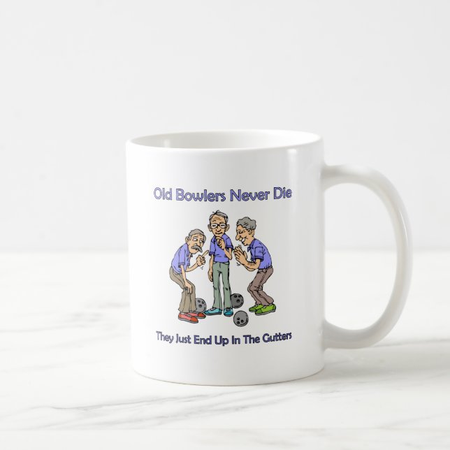Mug Les vieux lanceurs ne meurent jamais (Droite)