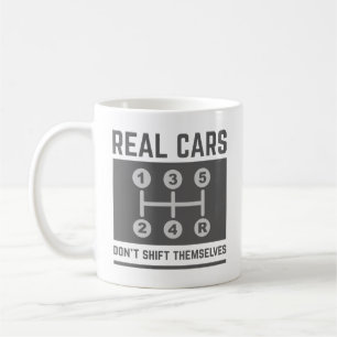 Mug Les voitures réelles ne se déplacent pas