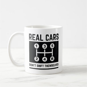 Mug Les voitures réelles ne se déplacent pas