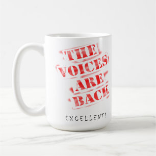 Mug Les voix sont de retour dans une boug amusante