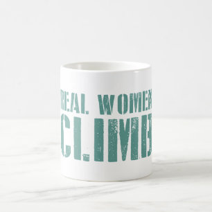 Mug Les vraies femmes grimpent