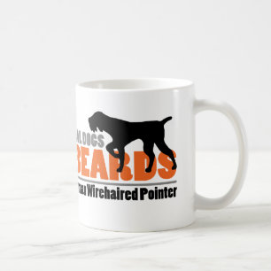 Mug Les vrais chiens ont des barbes - indicateur à