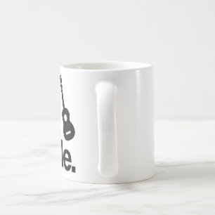 MUG LES VRAIS HOMMES JOUENT L'UKULÉLÉ