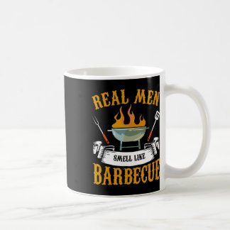Mug Les vrais hommes sentent comme Byrbecue BBQ Grilli