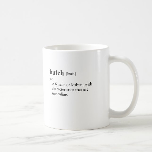Mug lesbienne BUTCH (Droite)