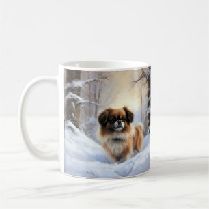 Mug L'Espagnol Tibétain Laissons Il Neige Noël