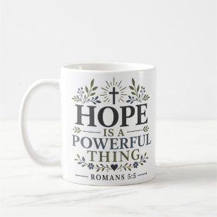 Mug L'espérance est une chose puissante - Dévozione qu